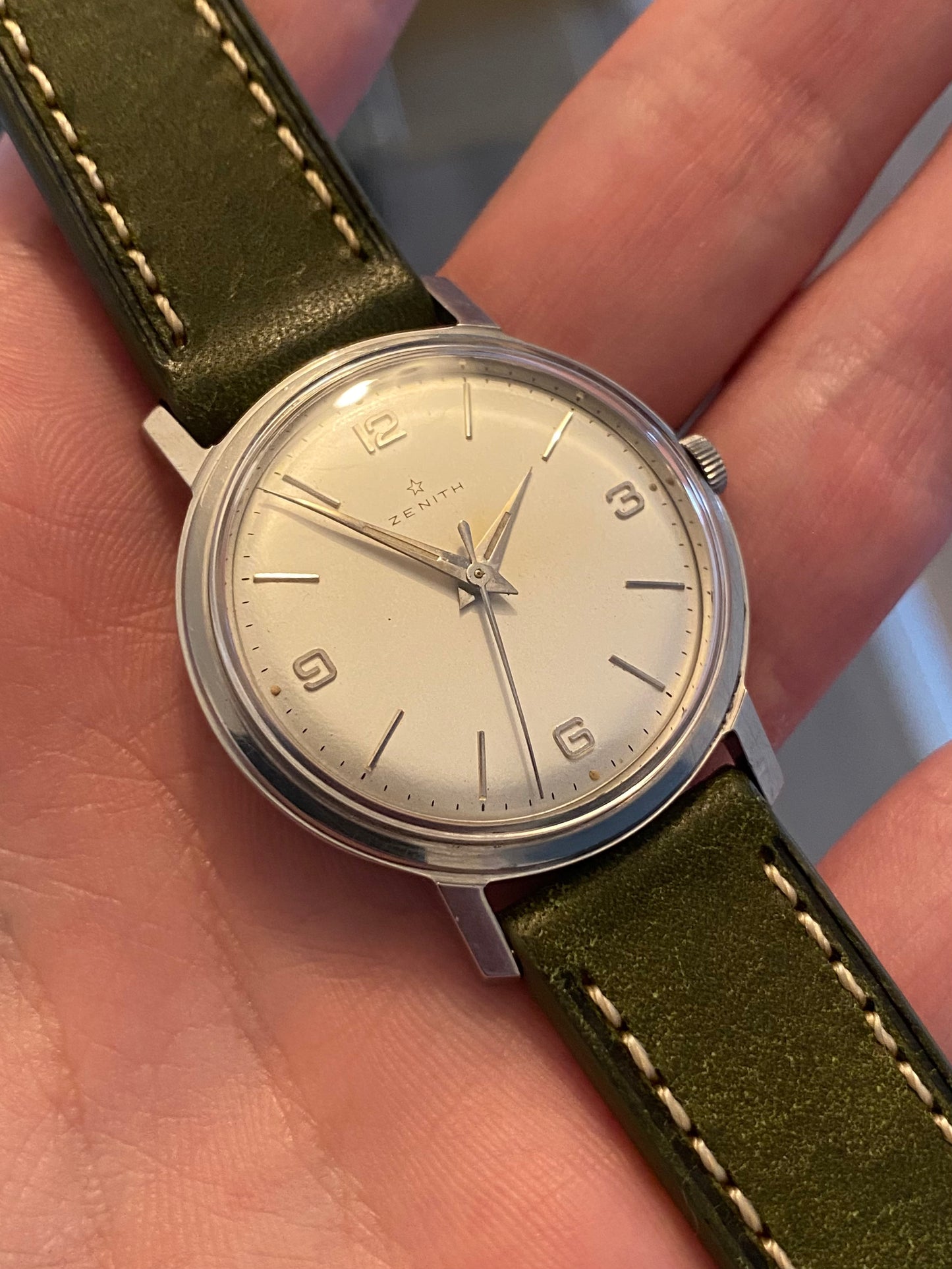 Zenith Montre Vintage Révisée 1960