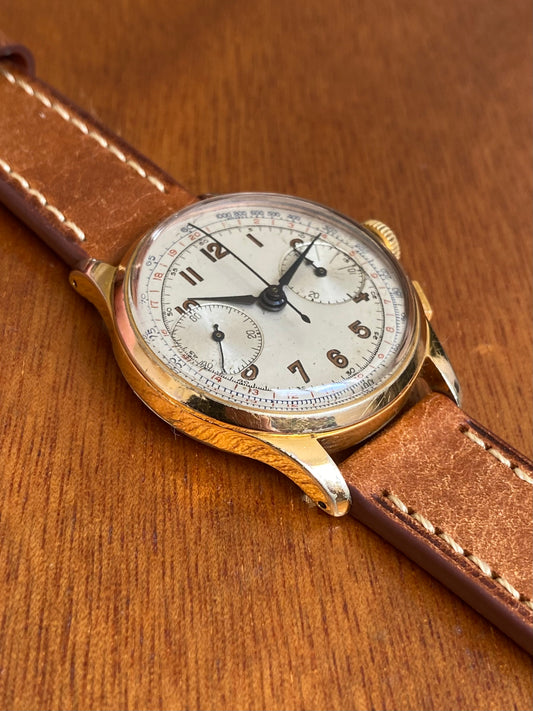 Chronographe Montre Vintage Révisée 1950