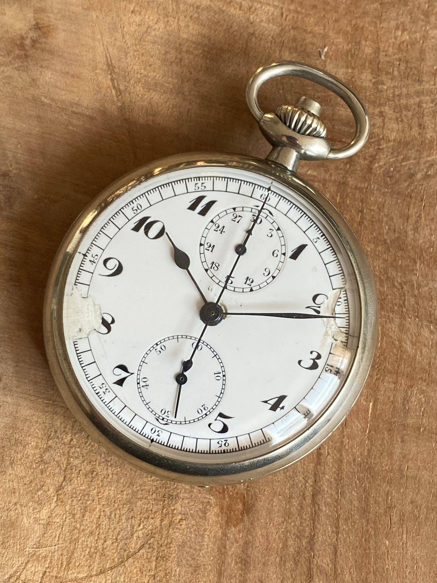 Chronographe de Poche Montre Gousset 1920-30