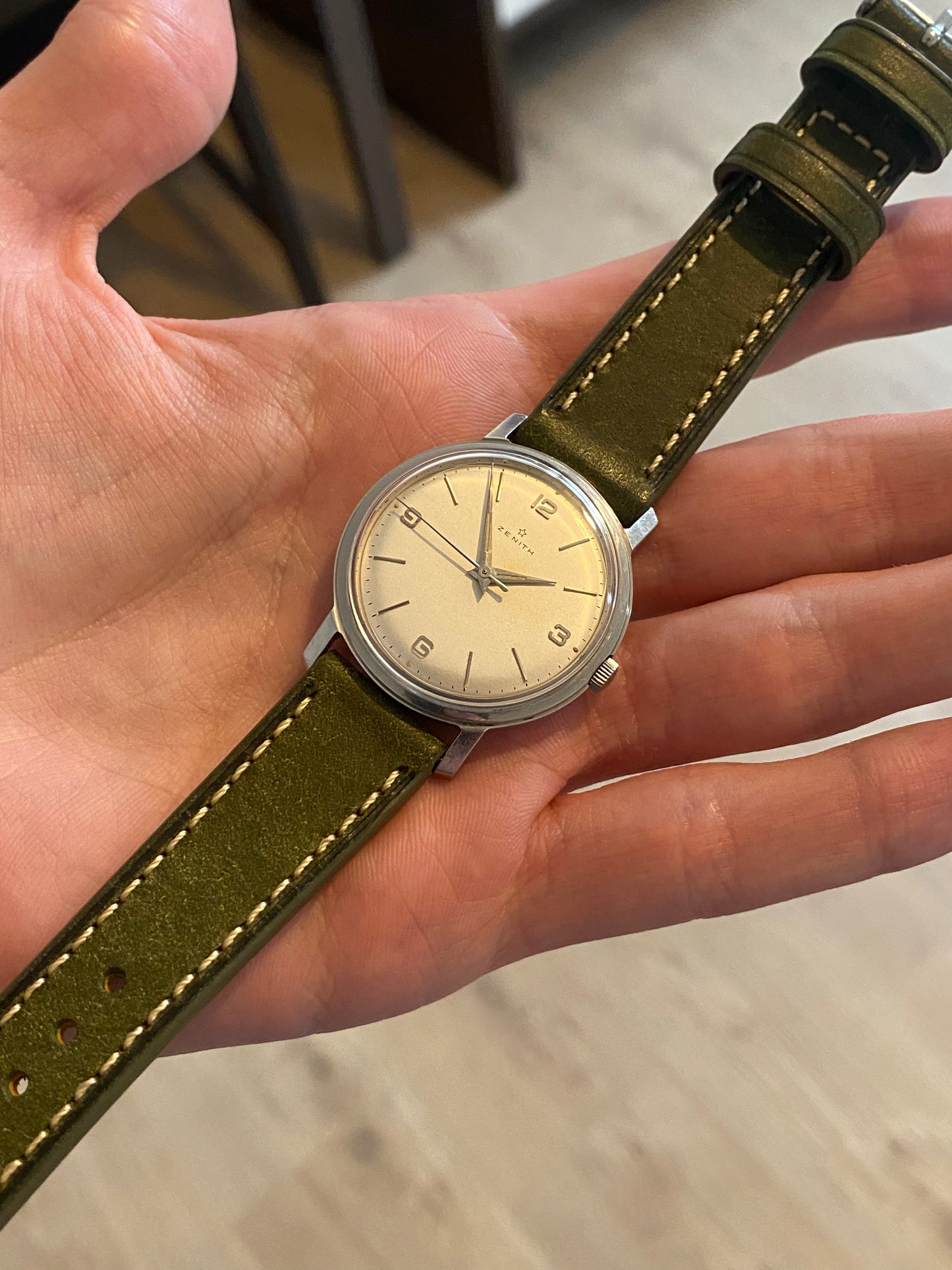 Zenith Montre Vintage Révisée 1960