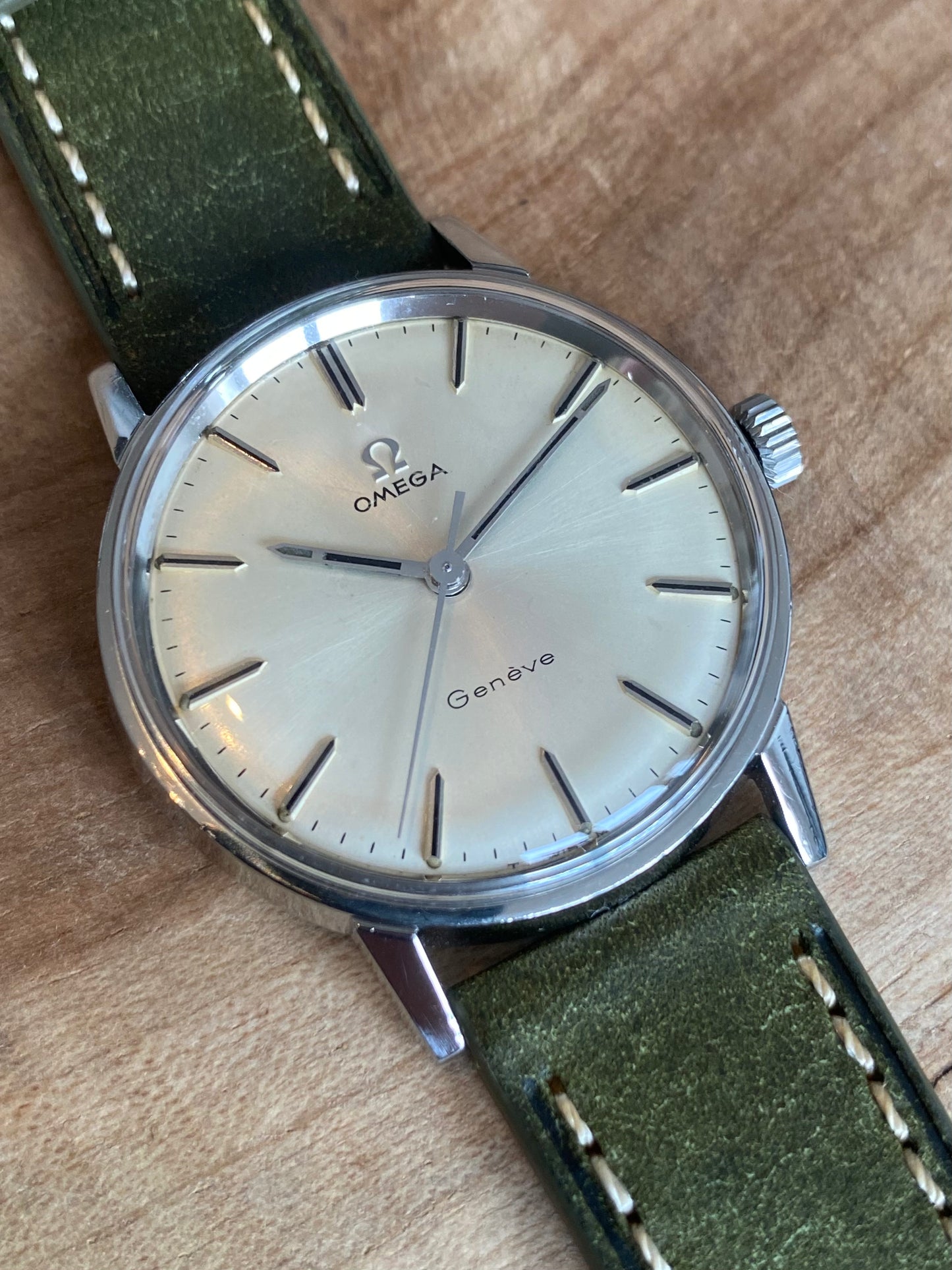 Omega Genève Transition Seamaster 135.011 Montre Vintage Mécanique 601 - 1967