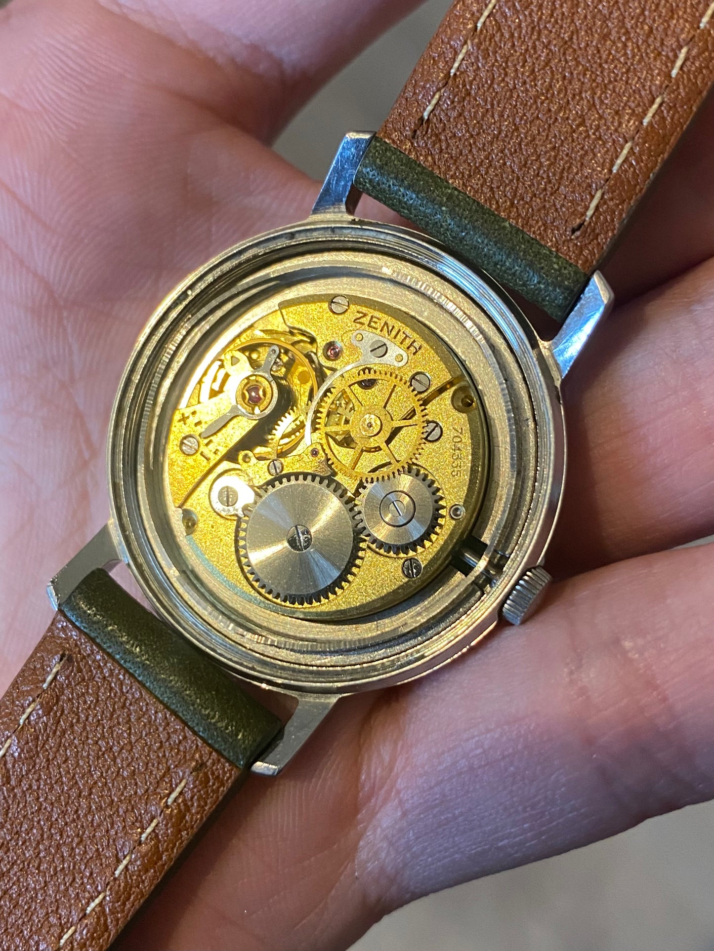 Zenith Montre Vintage Révisée 1960