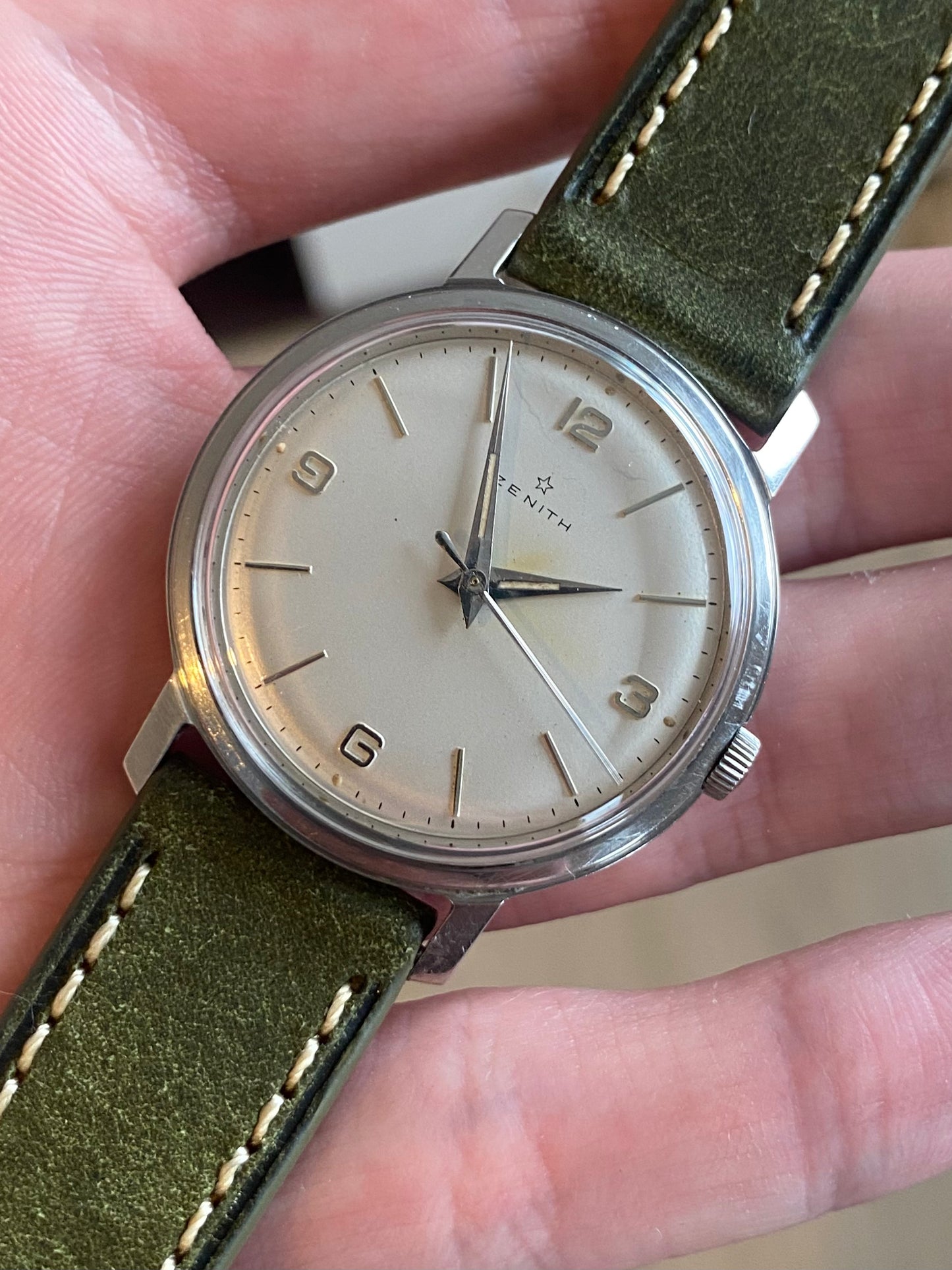 Zenith Montre Vintage Révisée 1960