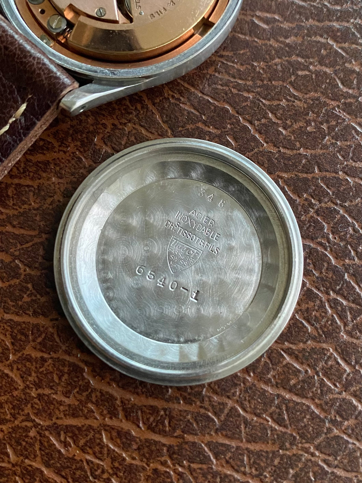 Tissot Bumper Automatic Ref. 6540-1 Montre Vintage Mécanique Acier 1940