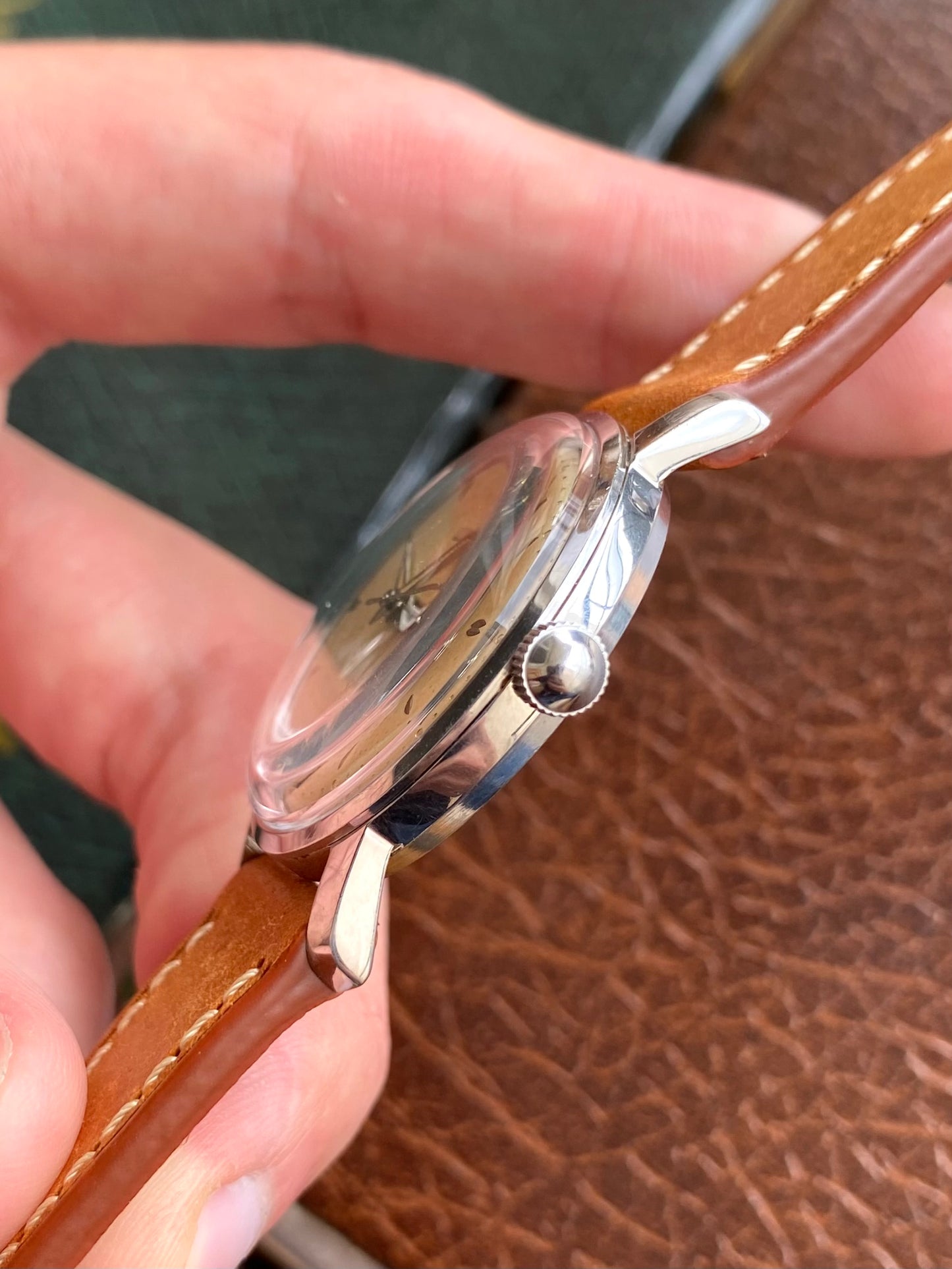 LIP Dato R23 - Montre Vintage France - Mécanique Acier Patinée 1960
