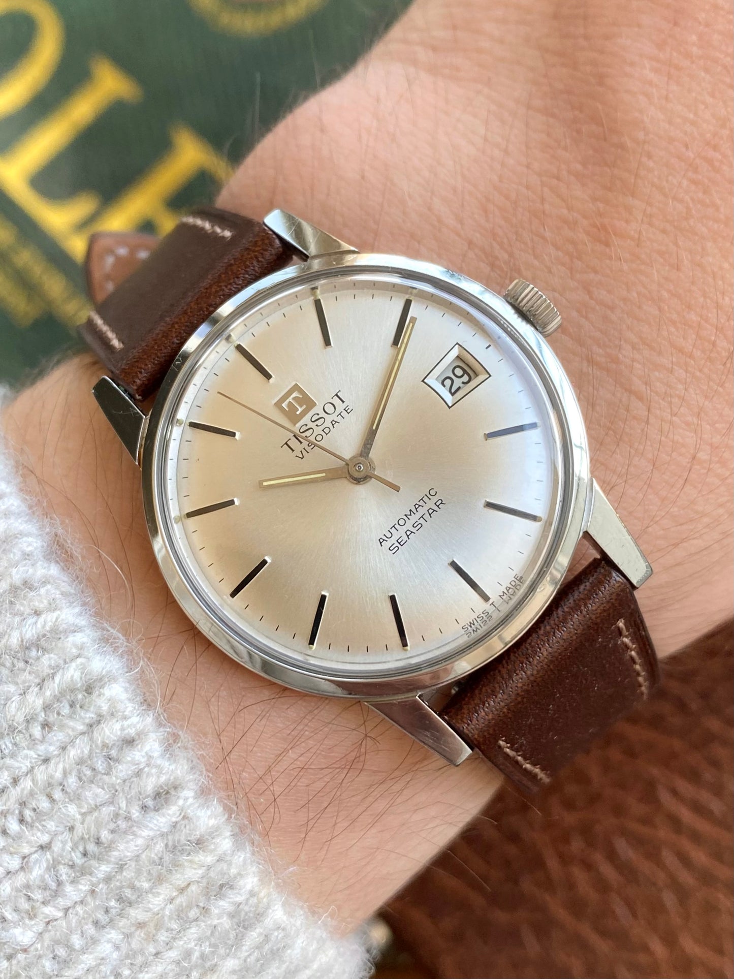 Tissot Visodate Seastar Automatic - Montre Vintage Mecanique Cal.784-2 1960