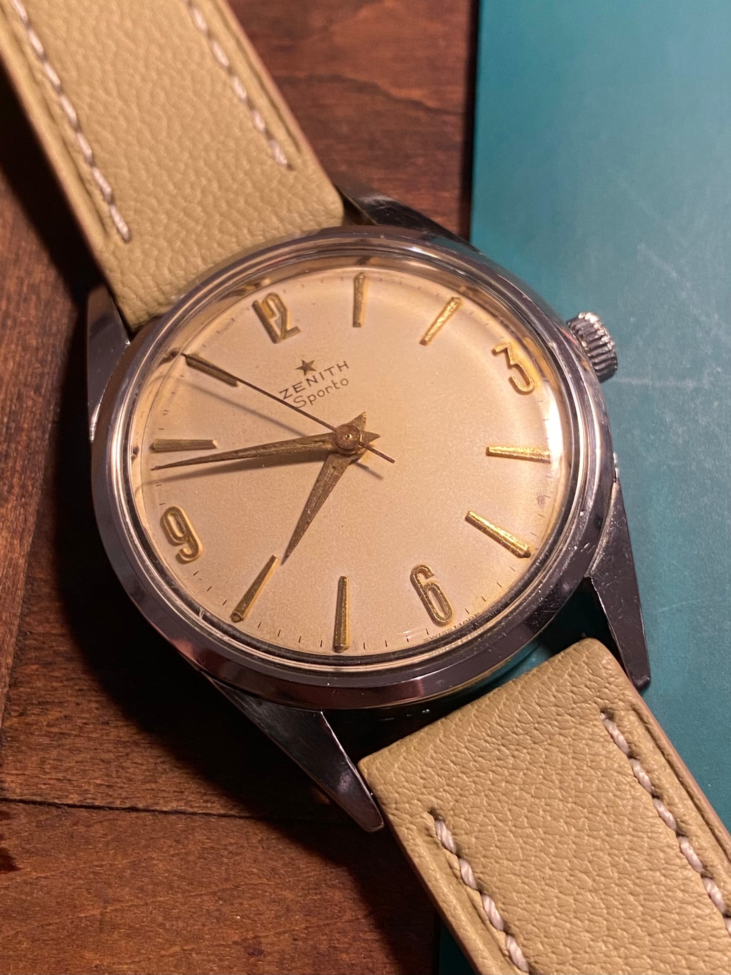 Zenith Sporto Montre Vintage Mécanique 1960 + Boîte