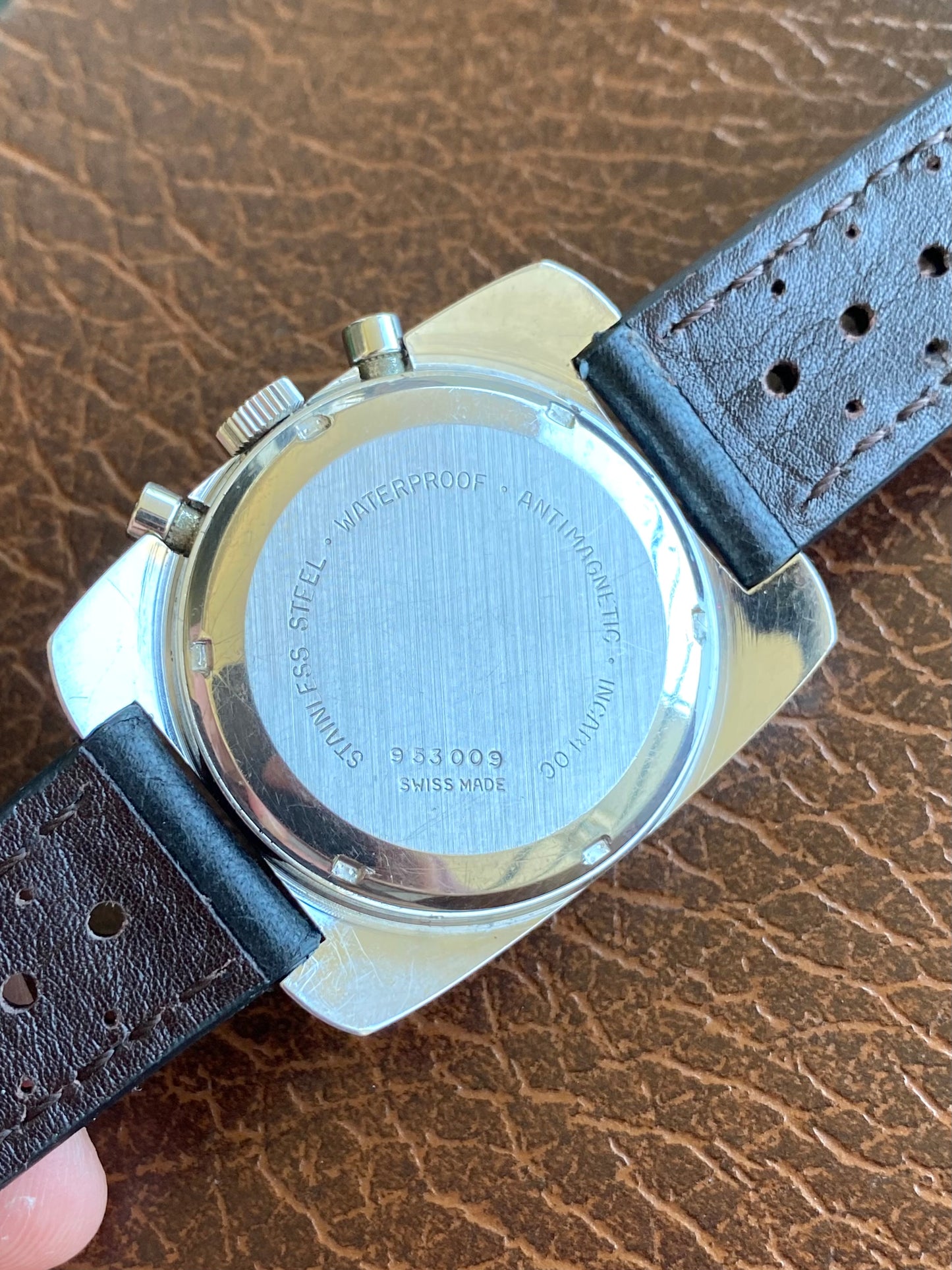 Valjoux 7733 Chronographe Suisse Anonyme - Montre Vintage Mécanique 1970