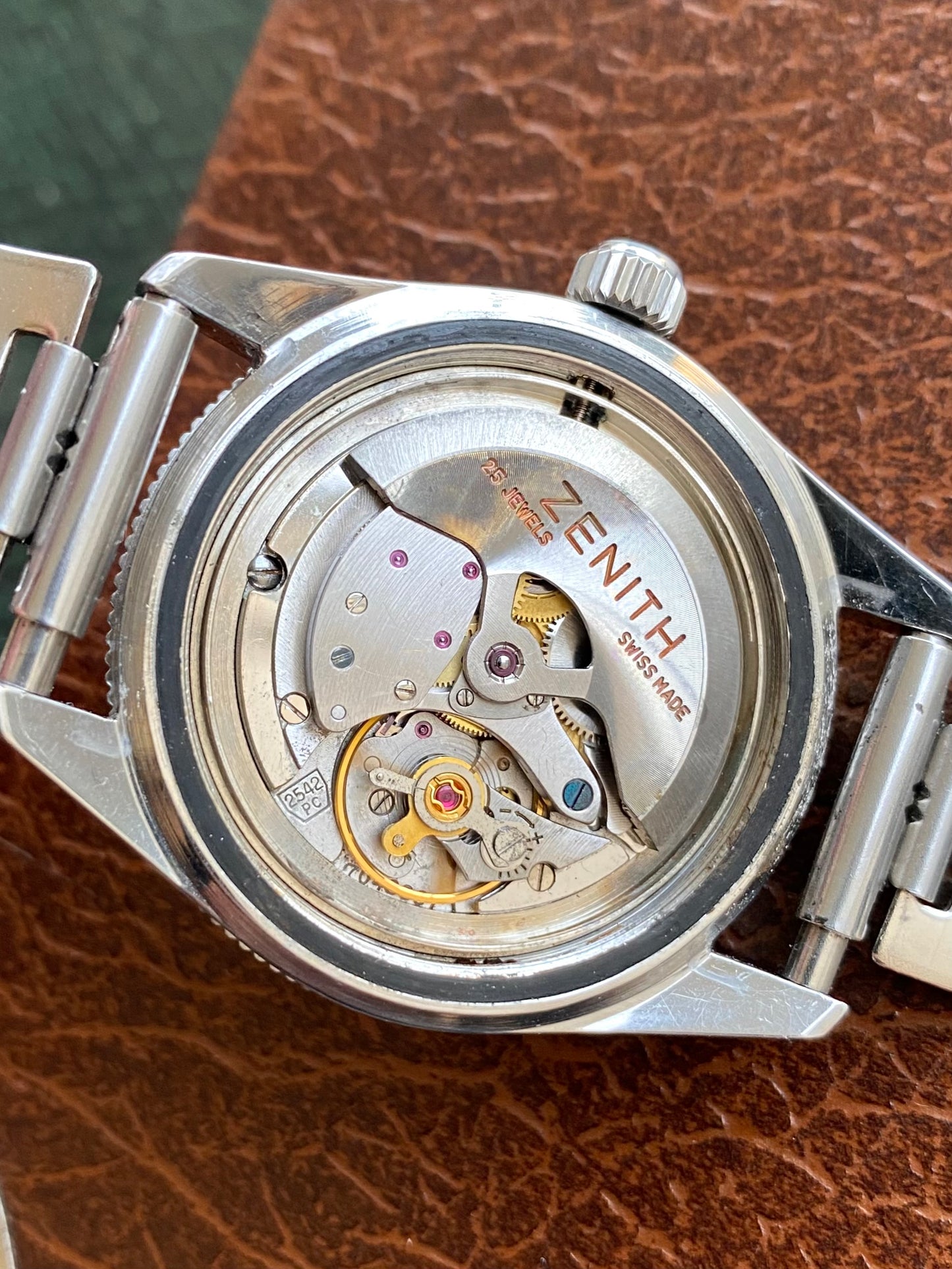 Zenith Skin Diver - Montre Vintage Plongée Automatic Cal. 2542PC 1960