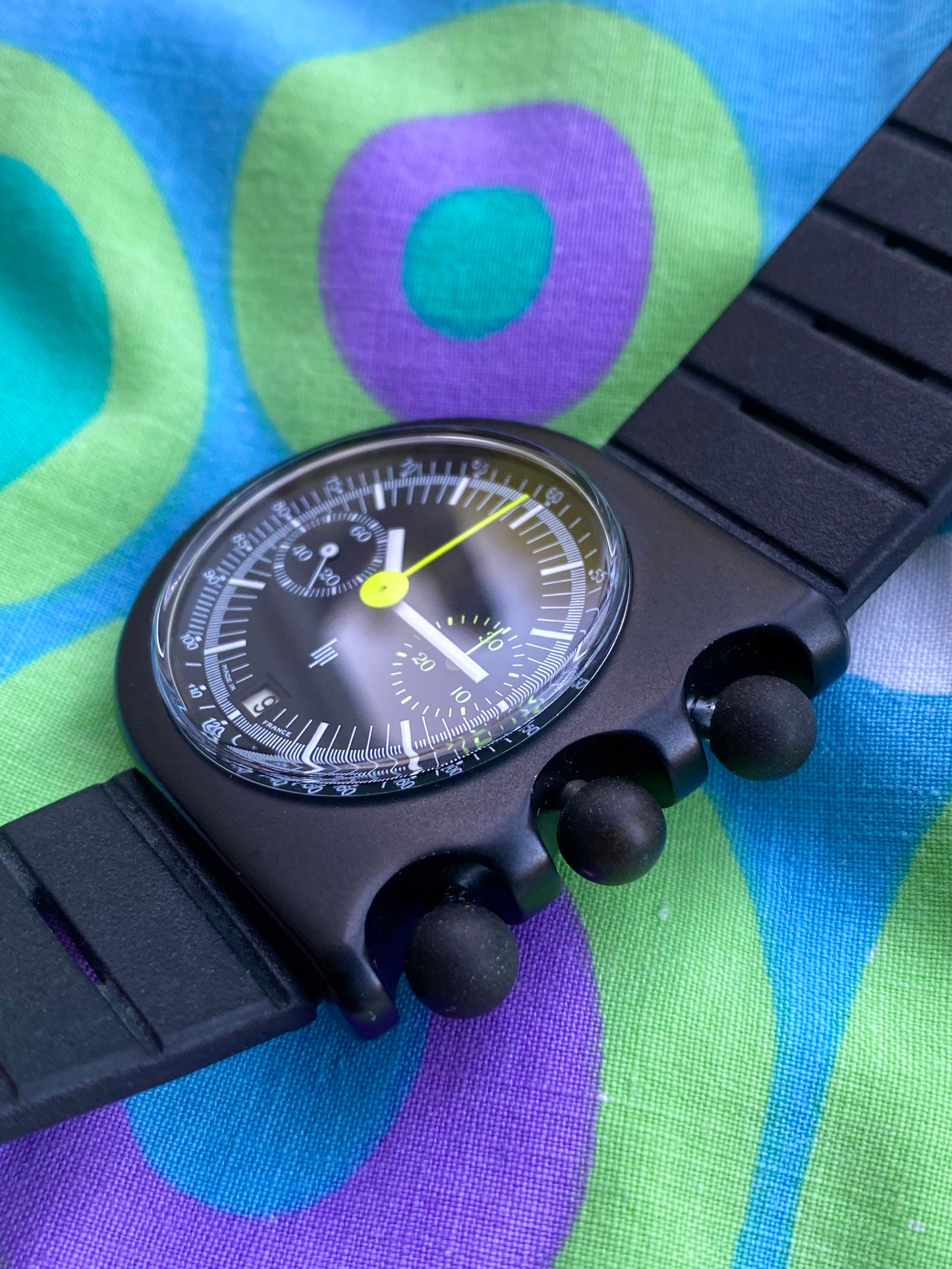 LIP Mach 2000 Chronograph Valjoux 7734 - Roger Tallon - Montre Vintage Mécanique - 1970