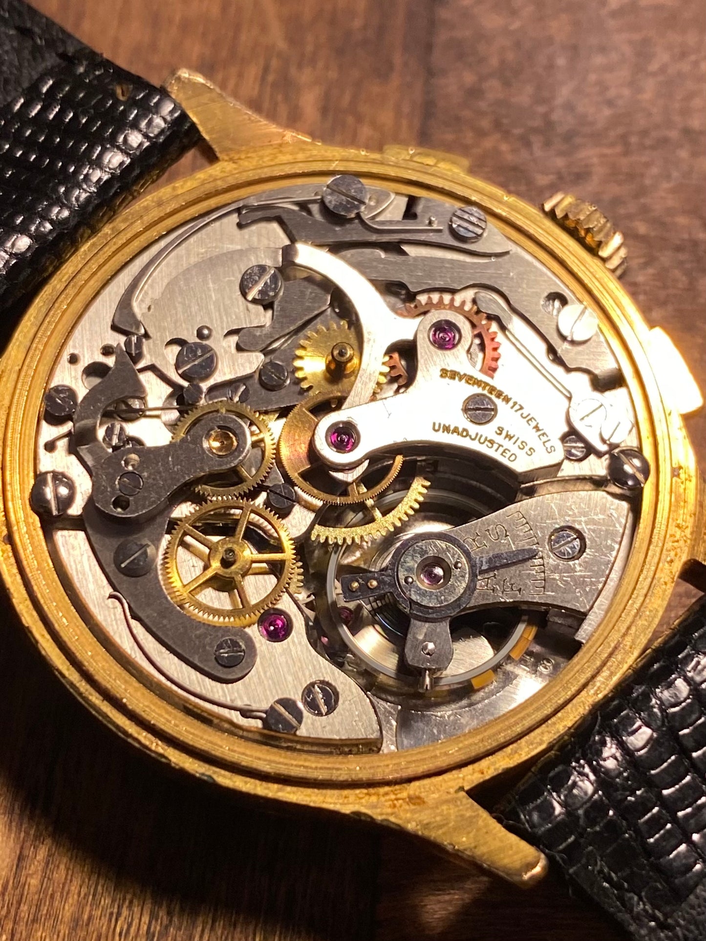 ORATOR Fab Suisse Chronographe Montre Vintage Landeron 48 Mécanique 1950
