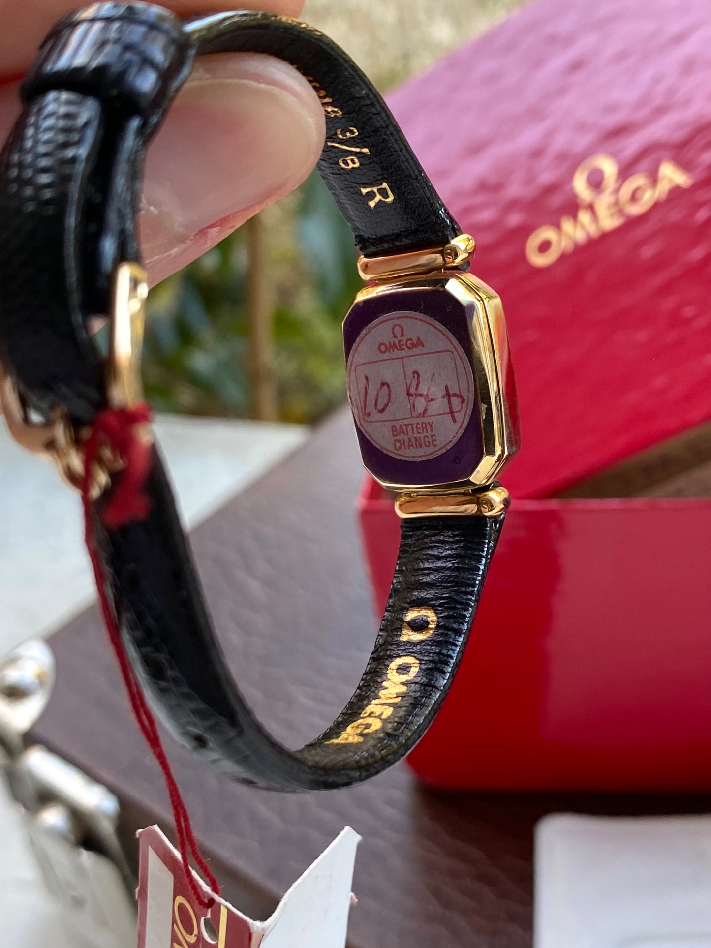 Omega DeVille Lady Quartz GoldFilled 10k - Cal.1130 Montre Dame Neuve NOS - Bracelet + Boîte + Boucle - 1980
