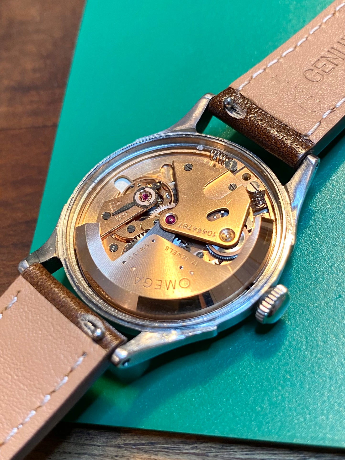 Omega Bumper Automatic Ref. 2375 Montre Vintage Mécanique Patinée 28.10RA - 1945