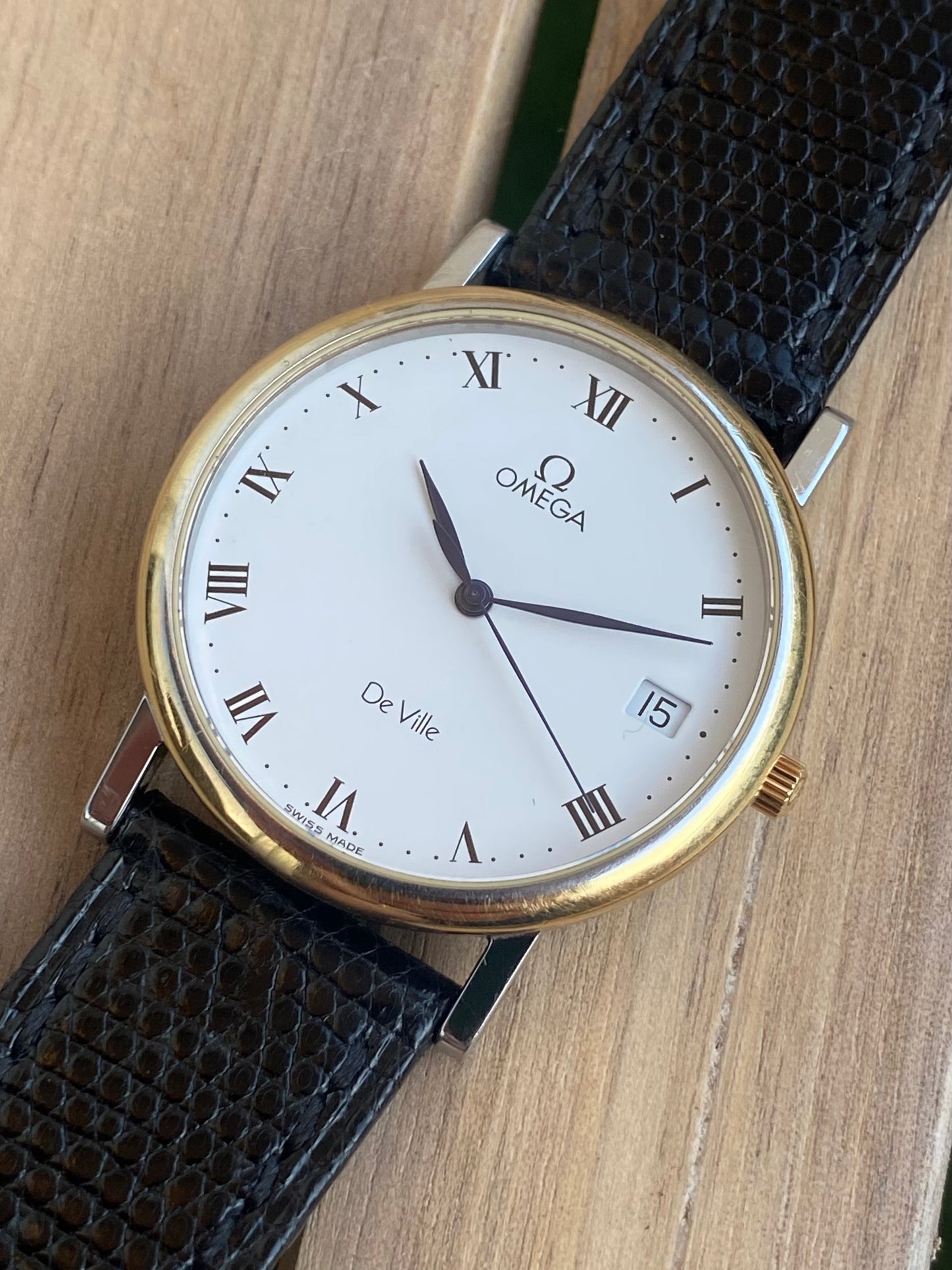 Omega De Ville Quartz 1532 Montre 196.2432 1990