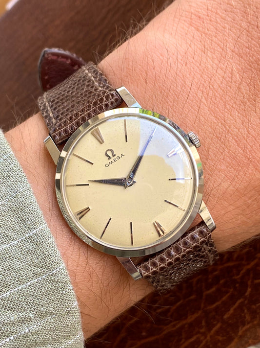 Omega Extra-Plate Montre Vintage Mécanique Cal.511 Ref.14371 - 1958