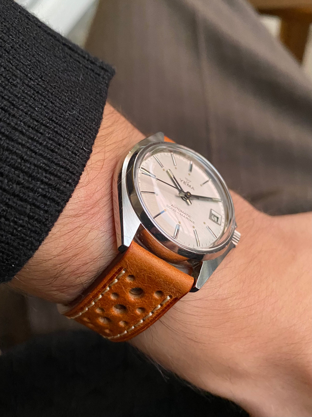 Yema France Sous-Marine Automatic - Montre Vintage Mécanique FE4611 1970