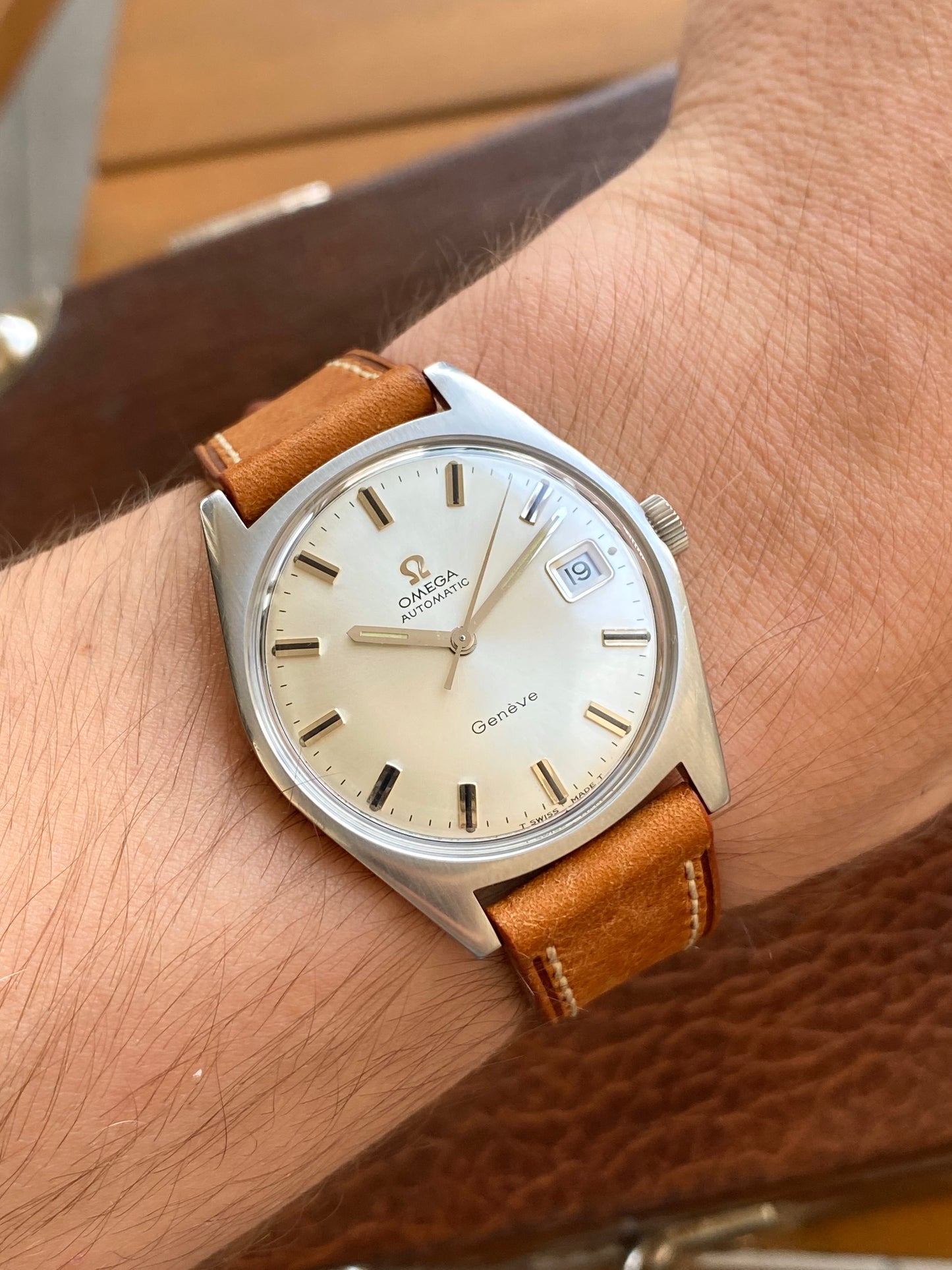 Omega Genève Automatic Cal.565 Montre Vintage Mécanique 166.041 - 1968