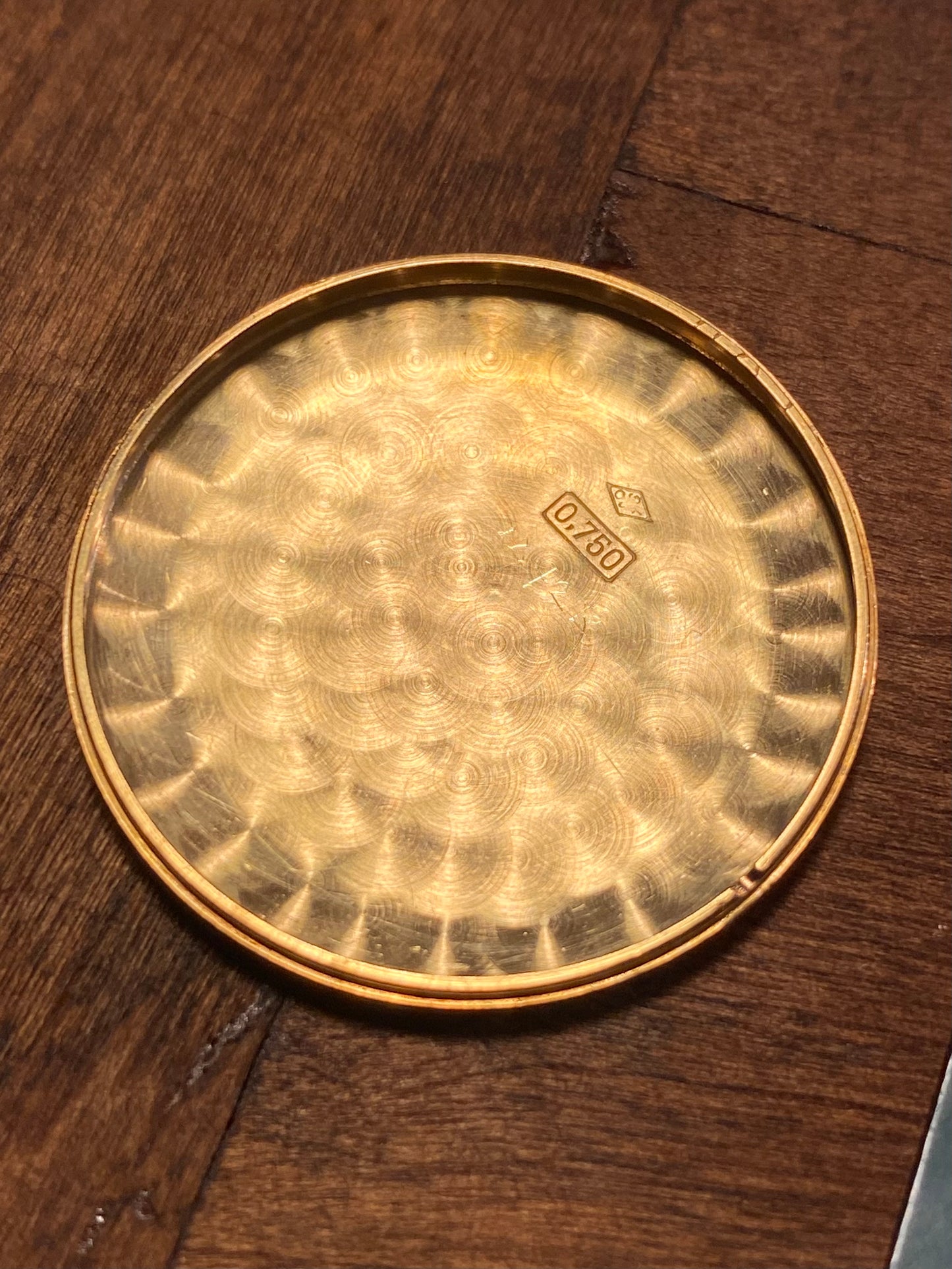 LIP Dauphine Or Jaune 18k 750/1000 Montre Vintage R016 Mécanique 1960