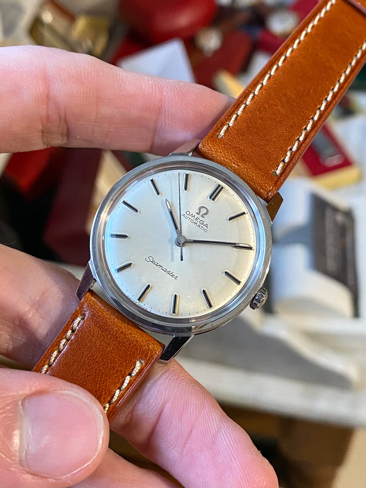 Omega Seamaster Automatic Cal.552 Ref.165.002 Montre Vintage Mécanique 1962