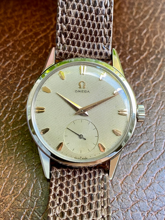 Omega Nid D’abeille "HoneyComb" Réf.14392-62-SC Montre Vintage Mécanique Cal.268 - 1959