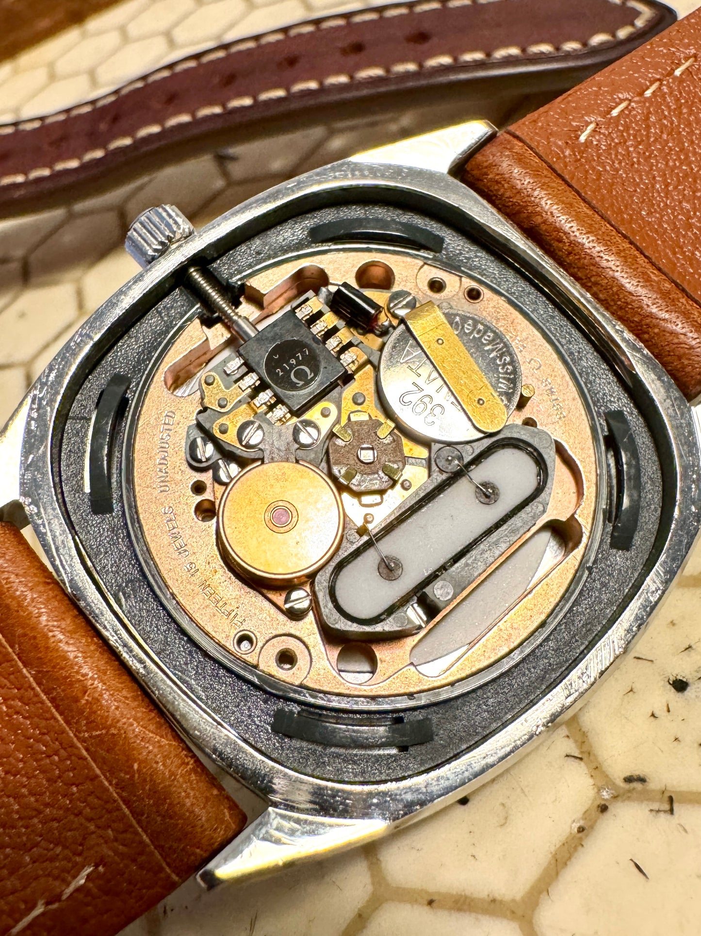 Omega DeVille Quartz Cal.1325 Réf. 192.0028 Montre Vintage 1970