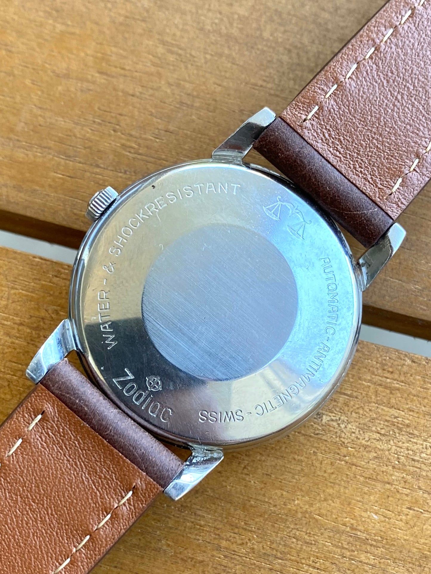 Zodiac Glorious Automatic Date - Montre Vintage Suisse Mécanique Cal.70-72 - 1960
