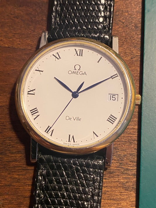 Omega De Ville Quartz 1532 Montre 196.2432 1990