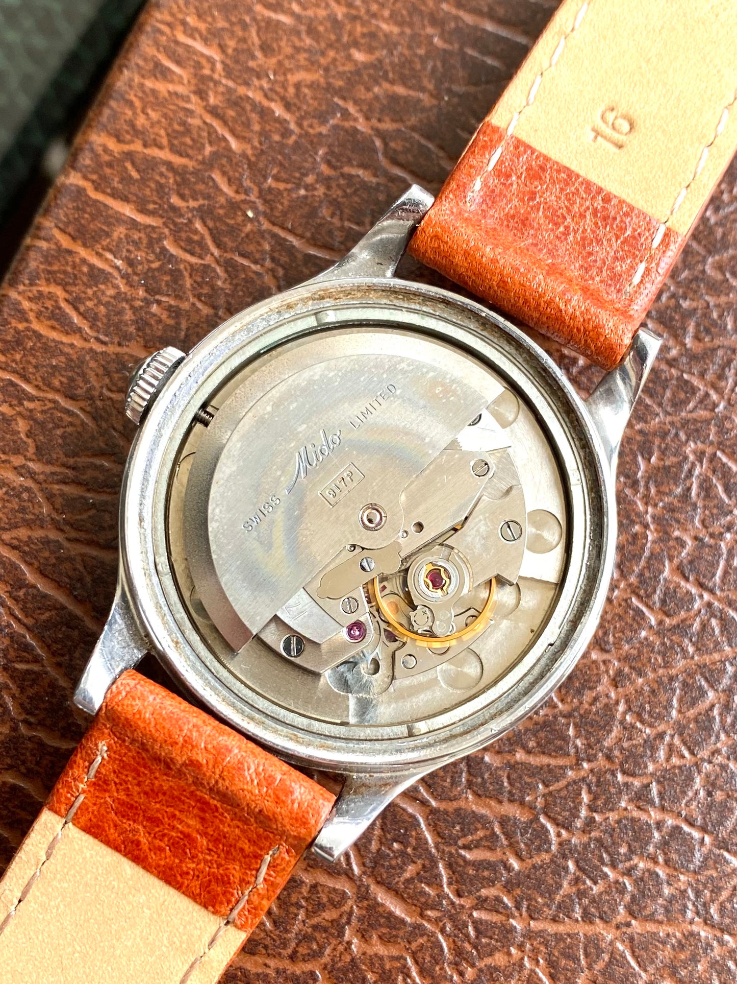 Mido Multifort Powerwind Cal. 917P Montre Vintage Mécanique Automatique 1950