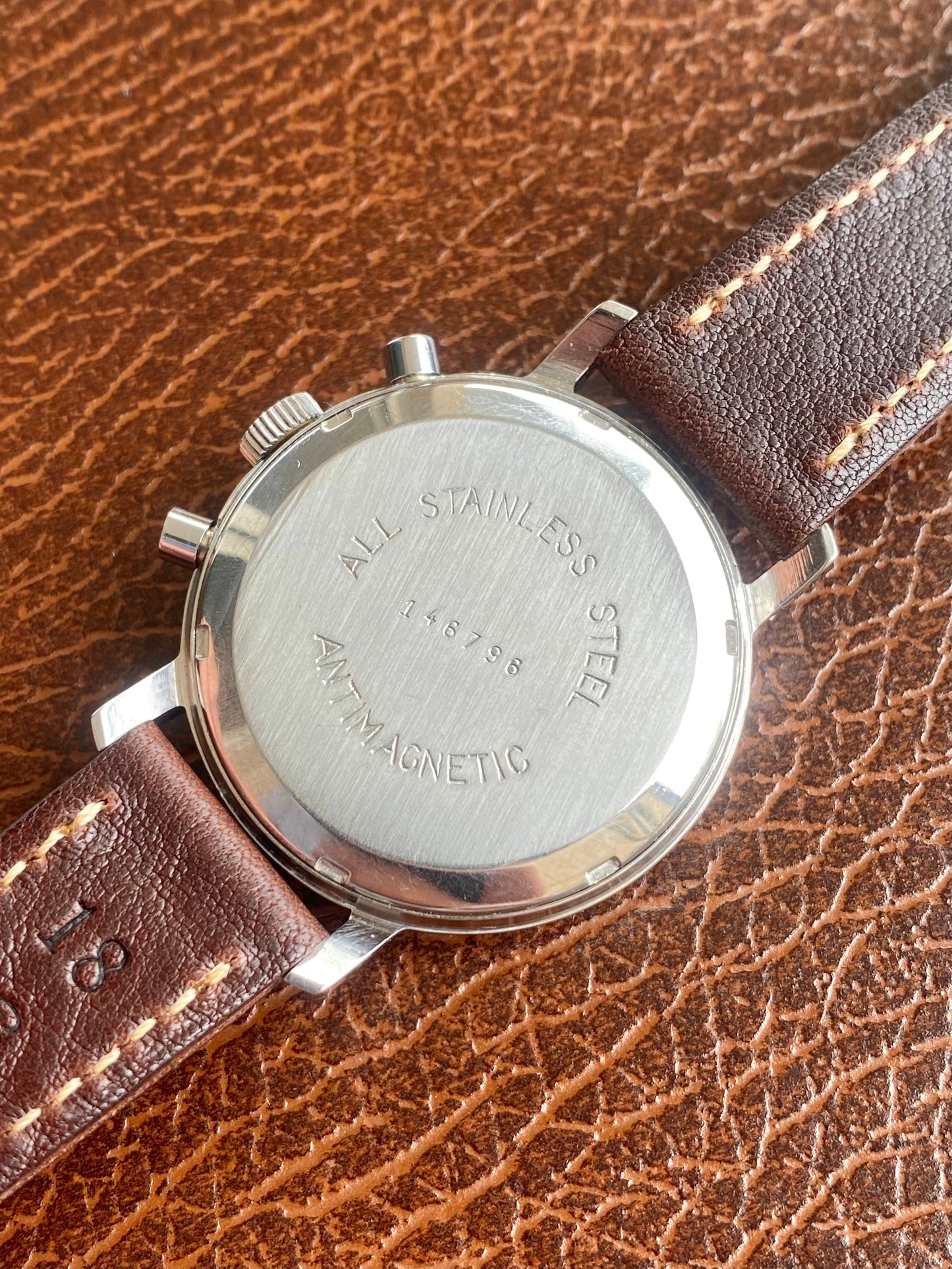Provhor Chronographe Racing Landeron 189 Montre Rallye Mécanique 1970
