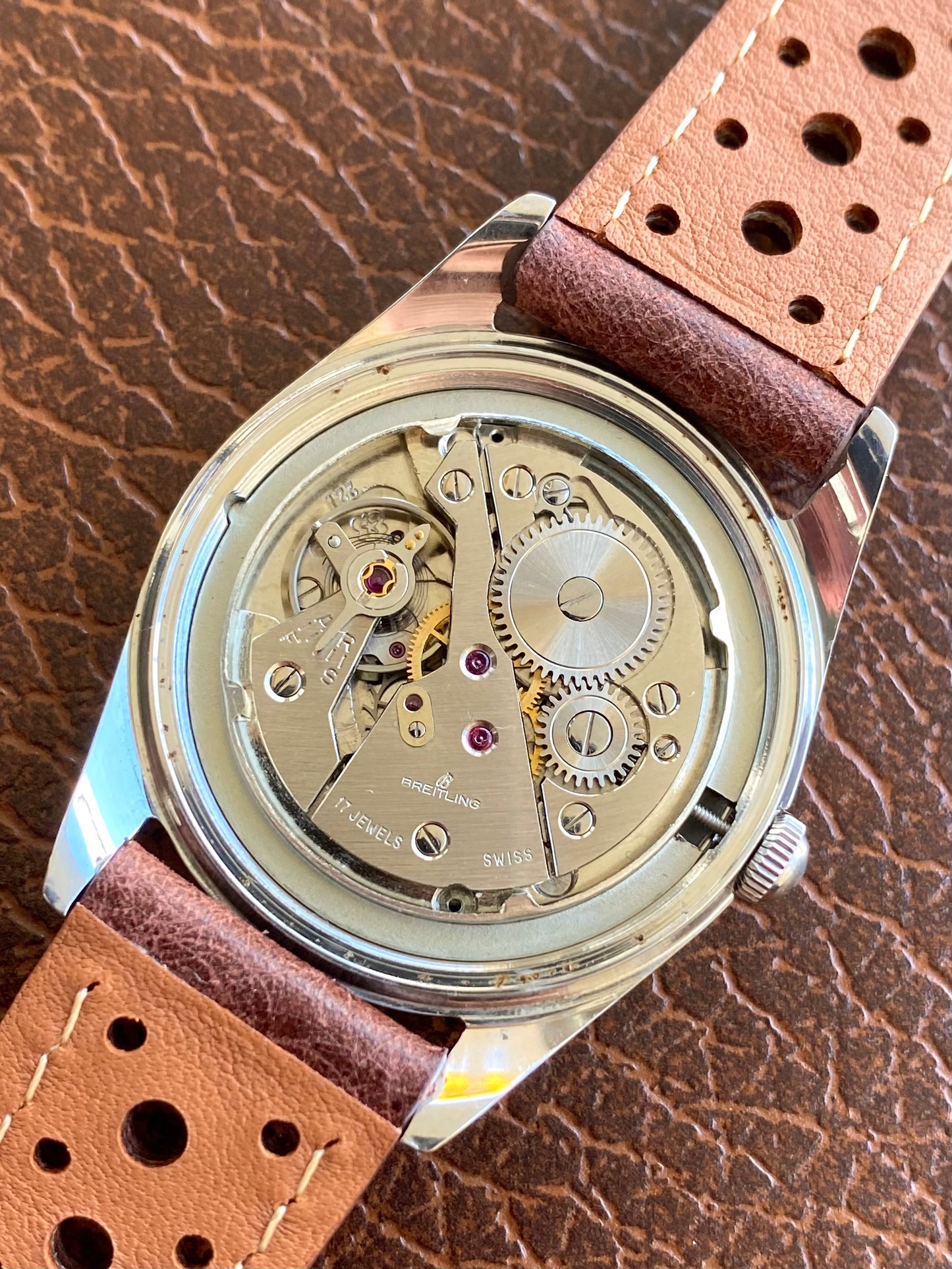 Breitling  Genève Ref.4001 - Montre Vintage Suisse Mécanique Venus 227 - 1960