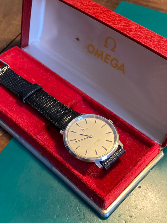 Omega De Ville 111.0107 + Boîte & Boucle Omega - Montre Vintage Cal.625 Mécanique 1976