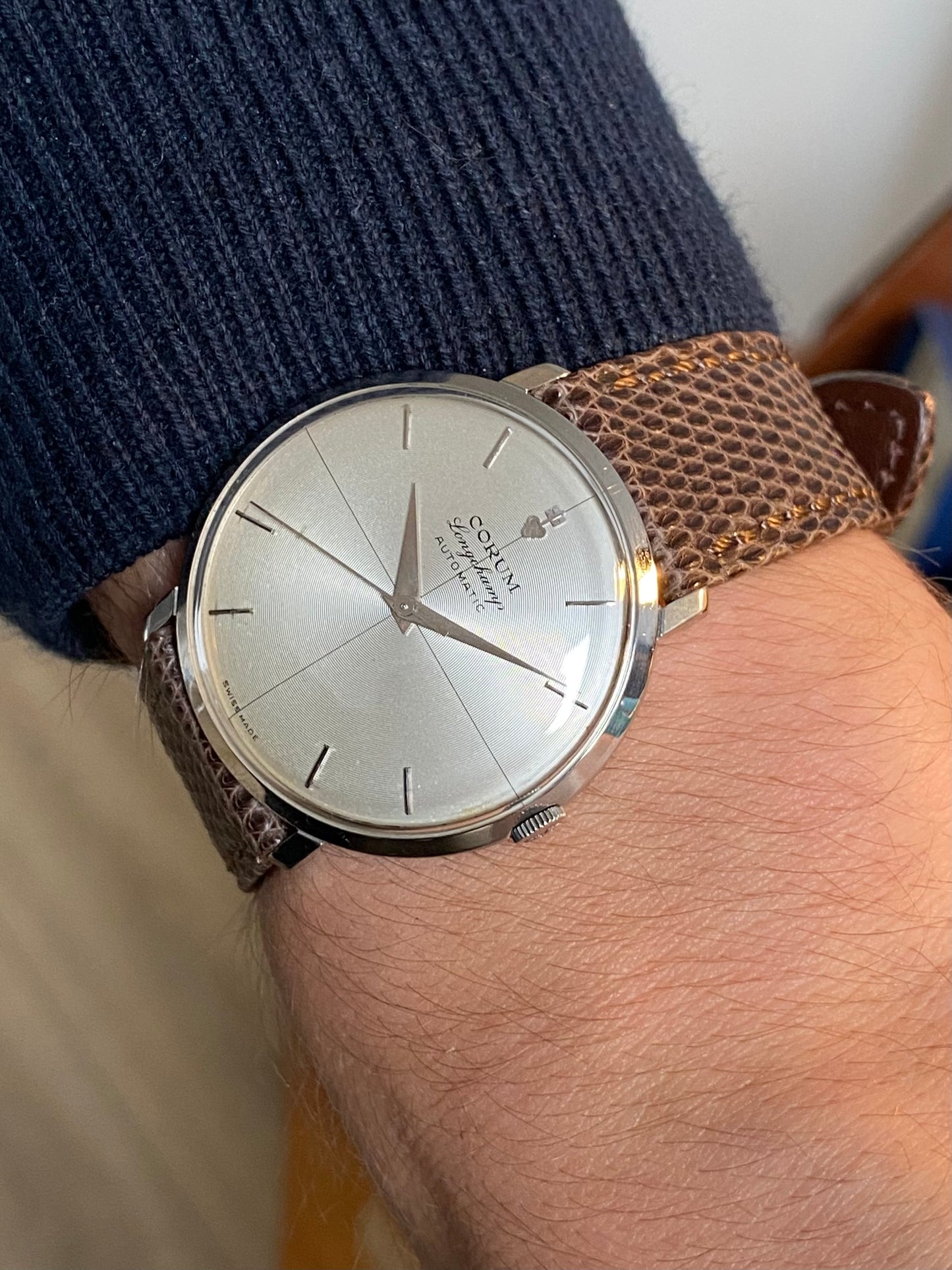Corum Longchamp Automatic Montre Vintage ETA 2451 Mécanique 1960