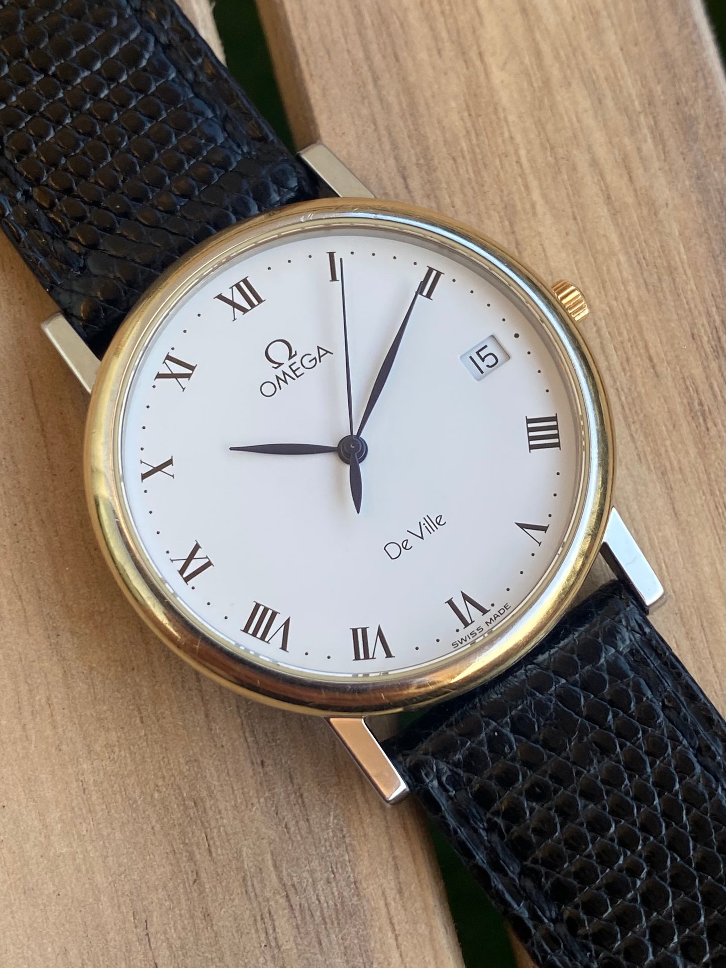 Omega De Ville Quartz 1532 Montre 196.2432 1990