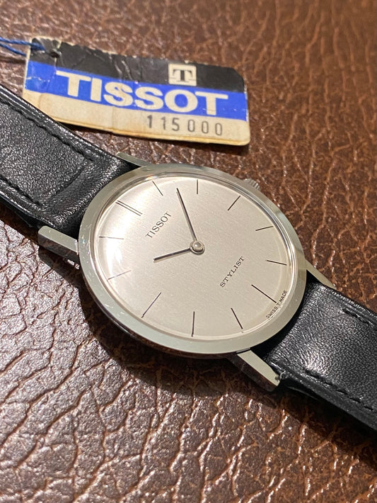 RÉSERVÉE : Tissot Stylist ExtraPlat NOS New Old Stock Neuve Montre Vintage Mécanique Cal.791 - 1960