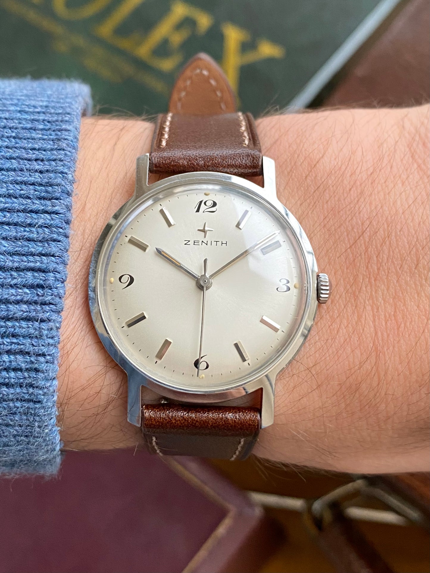 Zenith Montre Vintage Mécanique Suisse - Cal. 2532 Acier - 1960