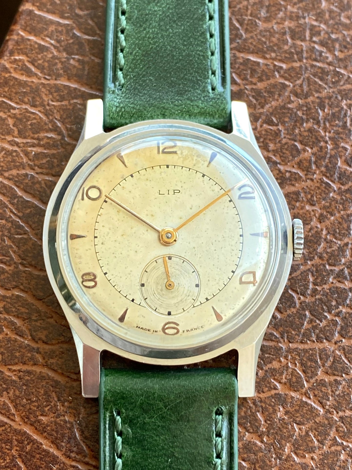 LIP R25 Made In France - Montre Vintage Mécanique Acier 1940