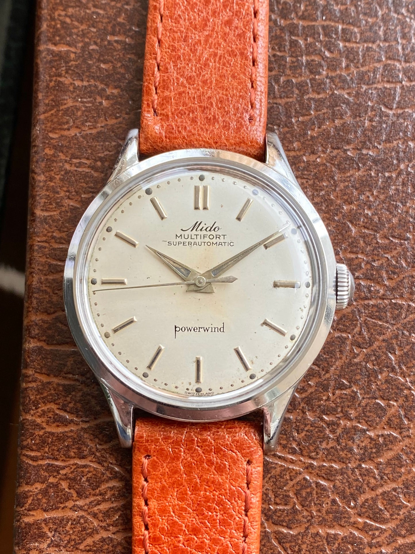 Mido Multifort Powerwind Cal. 917P Montre Vintage Mécanique Automatique 1950