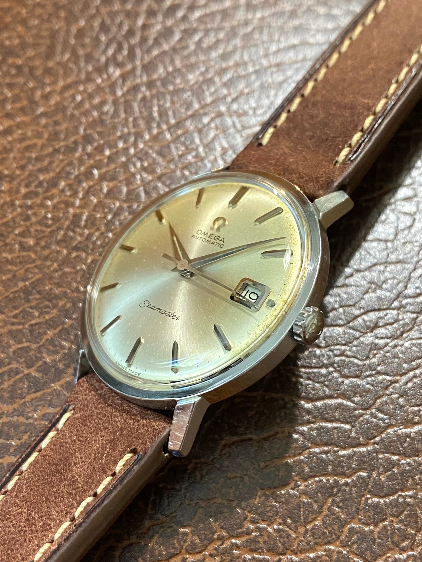 Omega Seamaster Automatic Cal.562 Montre Vintage Mécanique Ref.166.001 - 1963