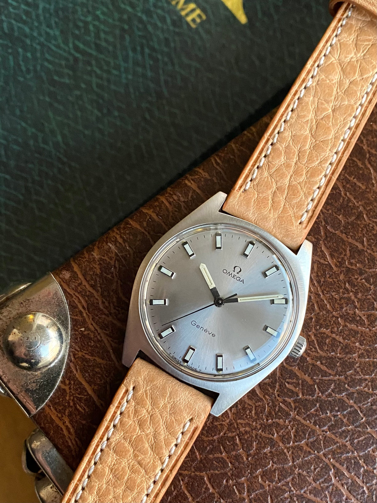 Omega Genève Racing Cal. 601 - Montre Vintage Mécanique Sport 135.041 - 1969