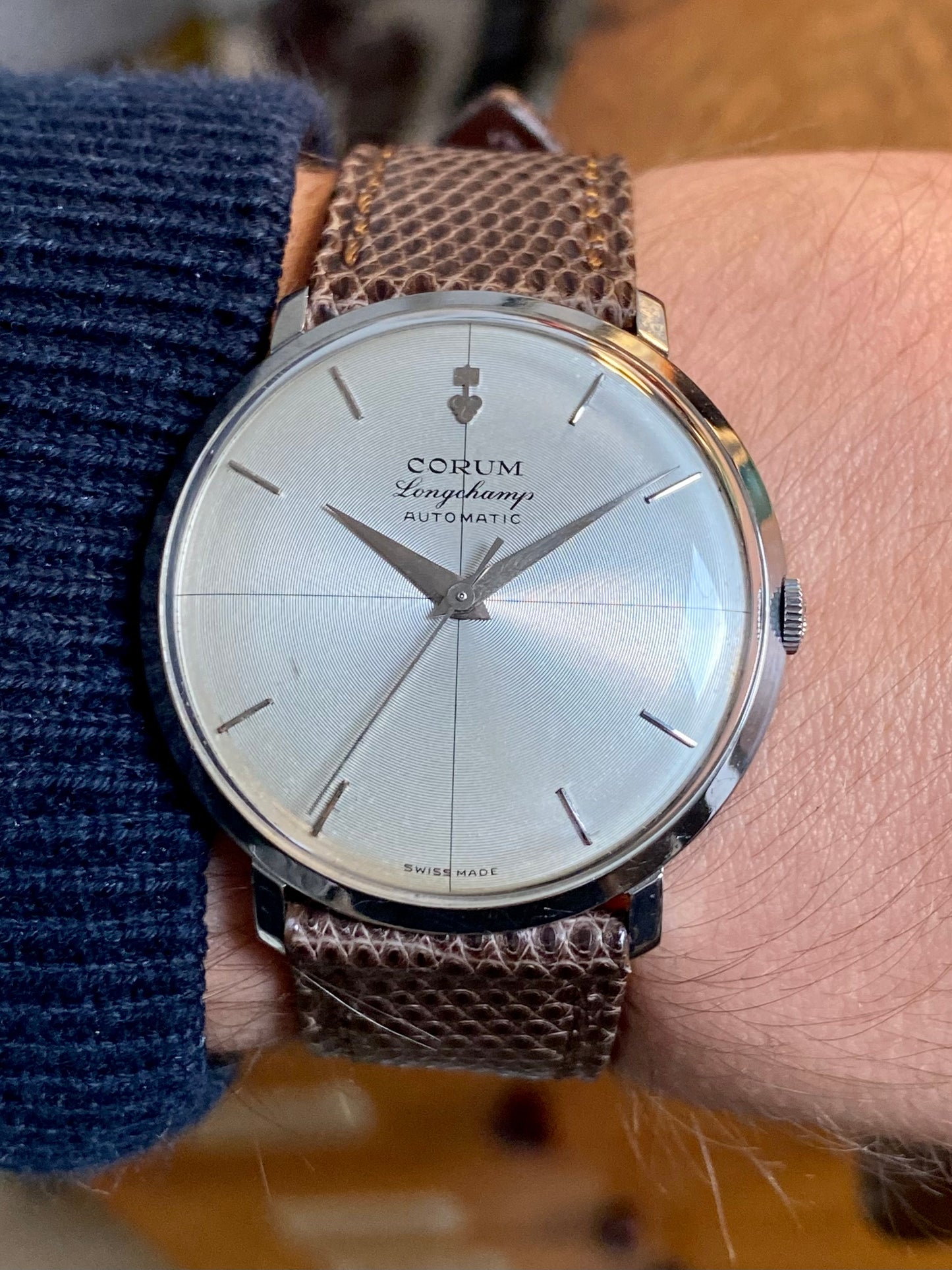 Corum Longchamp Automatic Montre Vintage ETA 2451 Mécanique 1960
