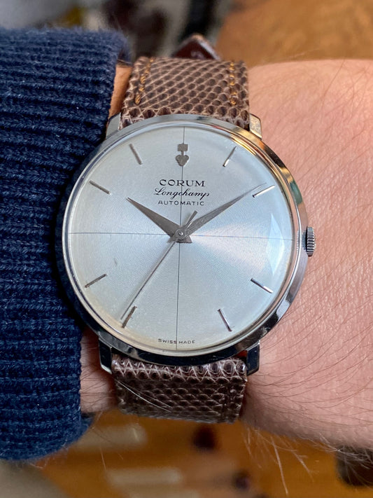 Corum Longchamp Automatic Montre Vintage ETA 2451 Mécanique 1960