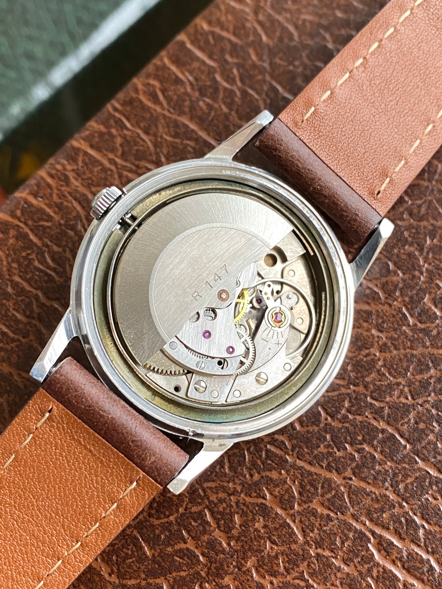 LIP France Automatic Cal. R147 Montre Vintage Mécanique Acier 1960