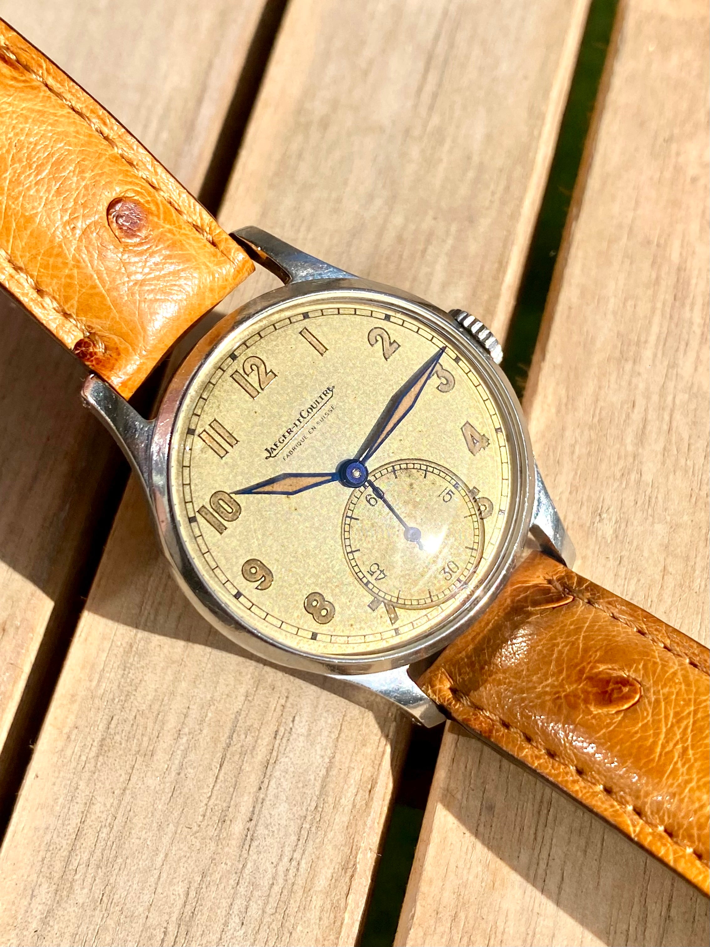 Jaeger LeCoultre Montre Vintage Mecanique Cal.478 Militaire Aiguille L Heure Des Montres