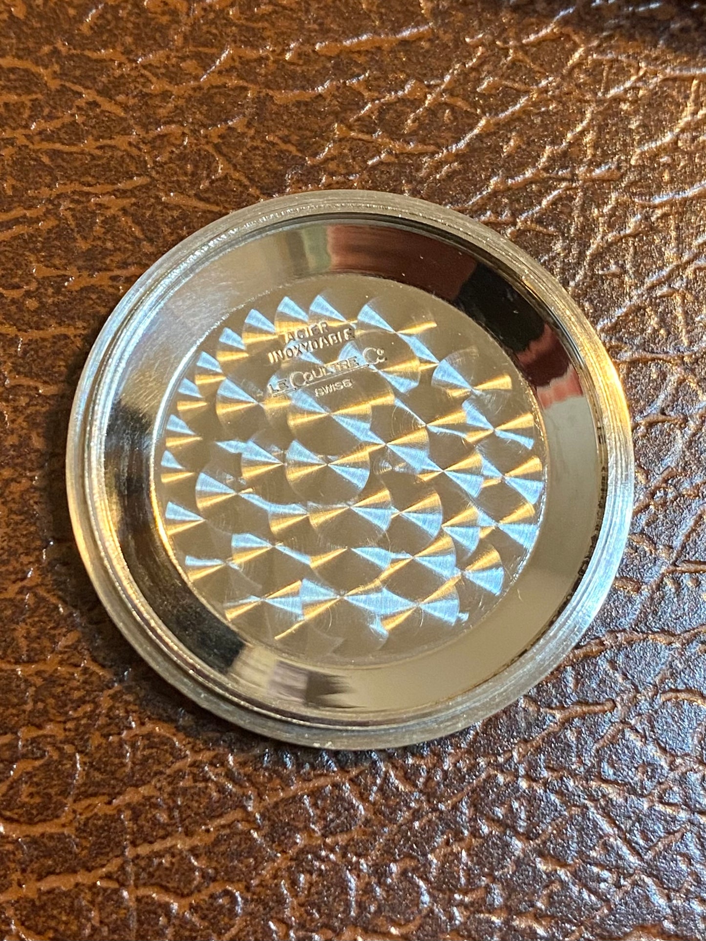 Jaeger-LeCoultre Calatrava - Montre Vintage Mécanique Suisse P478 Acier 1950