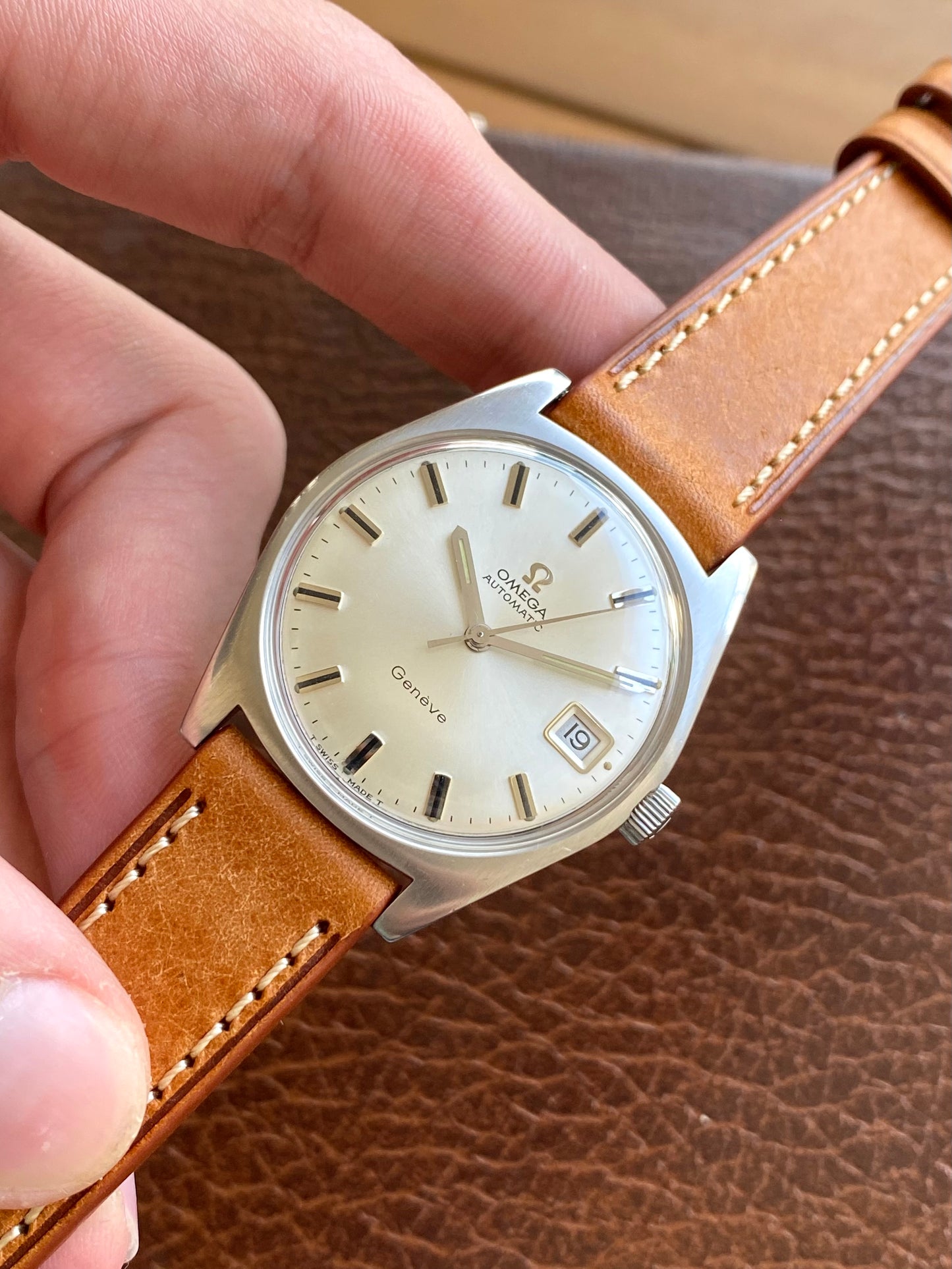 Omega Genève Automatic Cal.565 Montre Vintage Mécanique 166.041 - 1968