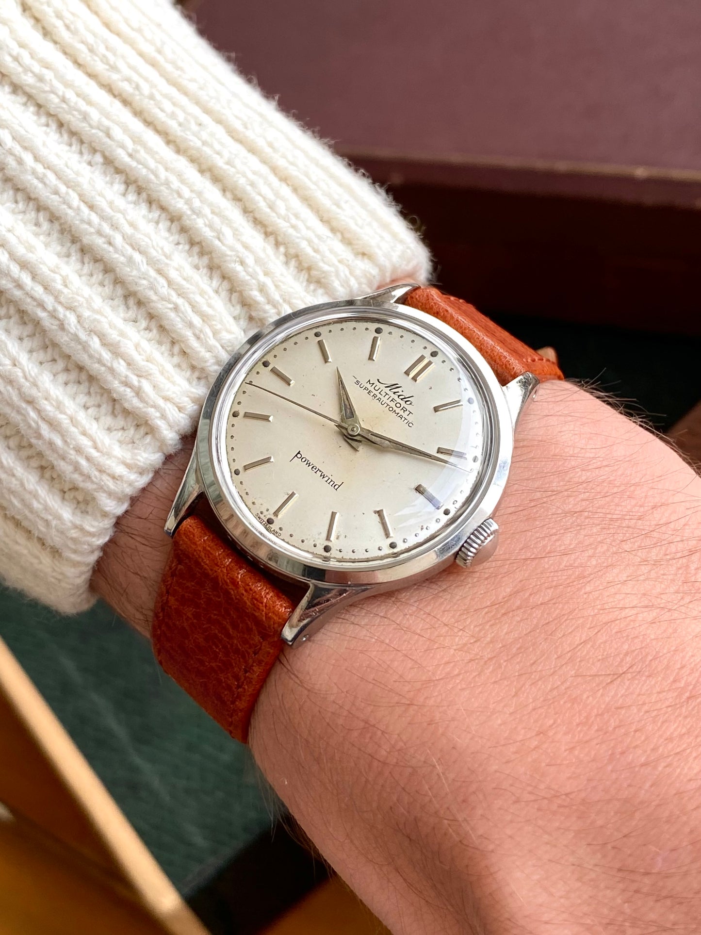 Mido Multifort Powerwind Cal. 917P Montre Vintage Mécanique Automatique 1950