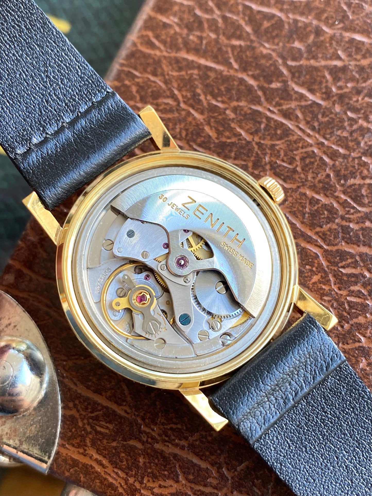 Zenith 2600 - Montre Vintage Automatique Cal. 2532 Mécanique Plaqué Or 1960