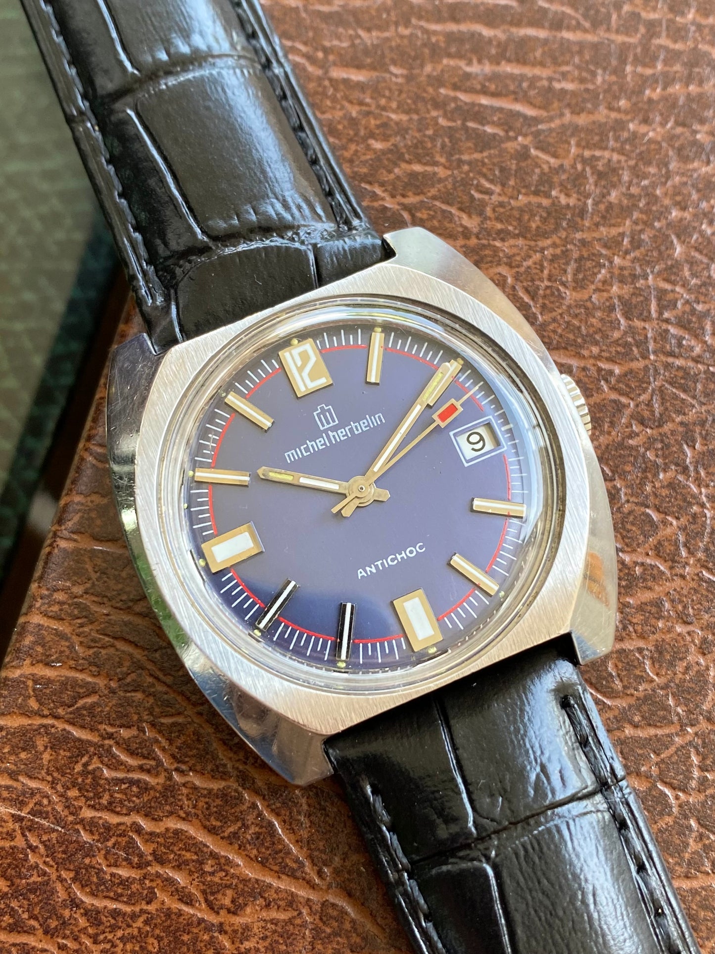 Michel Herbelin France Montre Vintage Mécanique FE141 - 1960