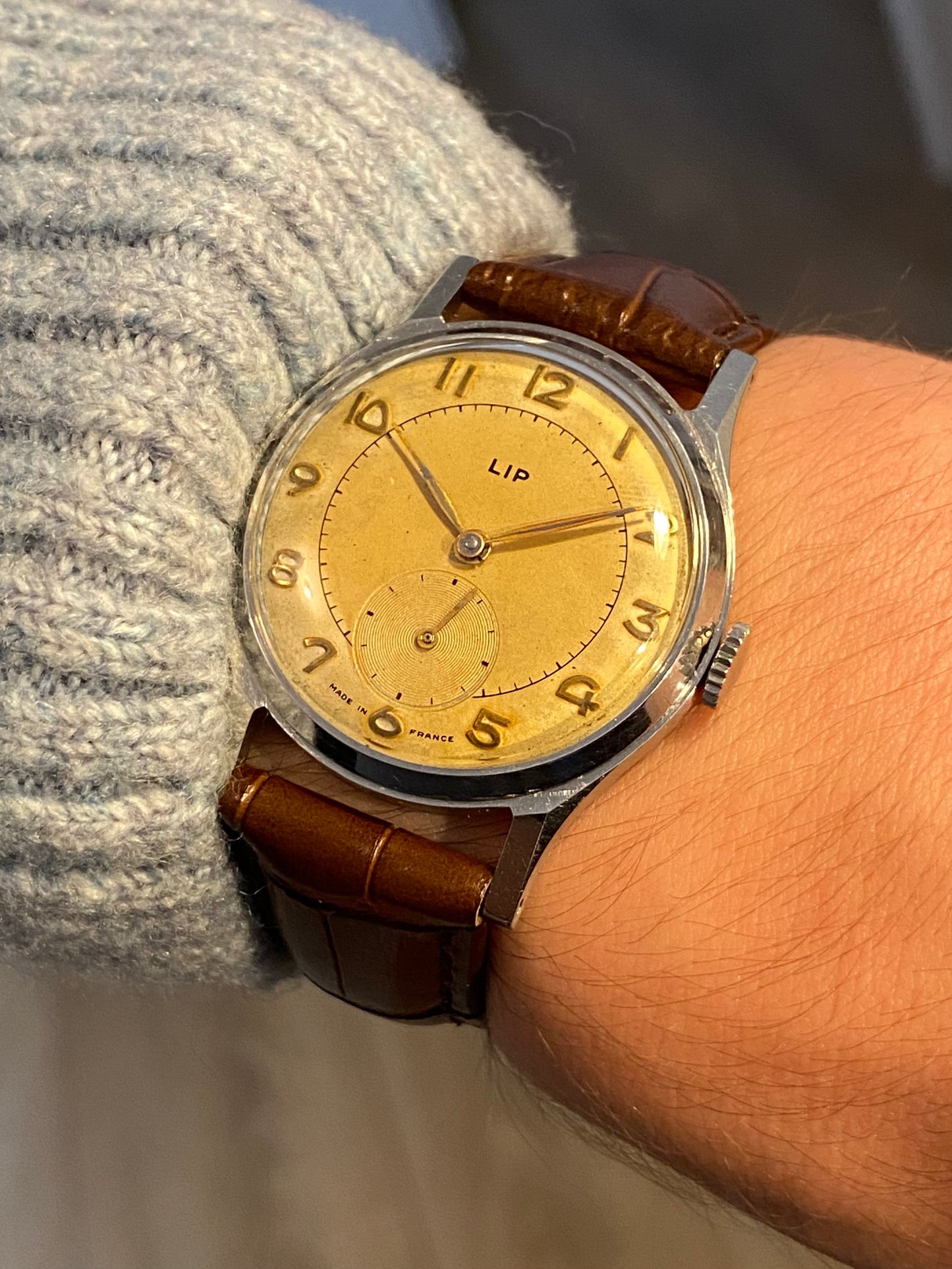 Cadran Montre Vintage LIP Stock Ancien Cadran De Montre LIP Mécanique Neuf - Diamètre 28,4 Mm, Pour Mouvement Mécanique, Stock Ancien Montre Dauphine Lip Cadran Montre Vintage LIP Stock Ancien Cadran De Montre LIP Mécanique Neuf - Diamètre 28,4 Mm, Pour Mouvement Mécanique, Stock Ancien Montre Dauphine Lip