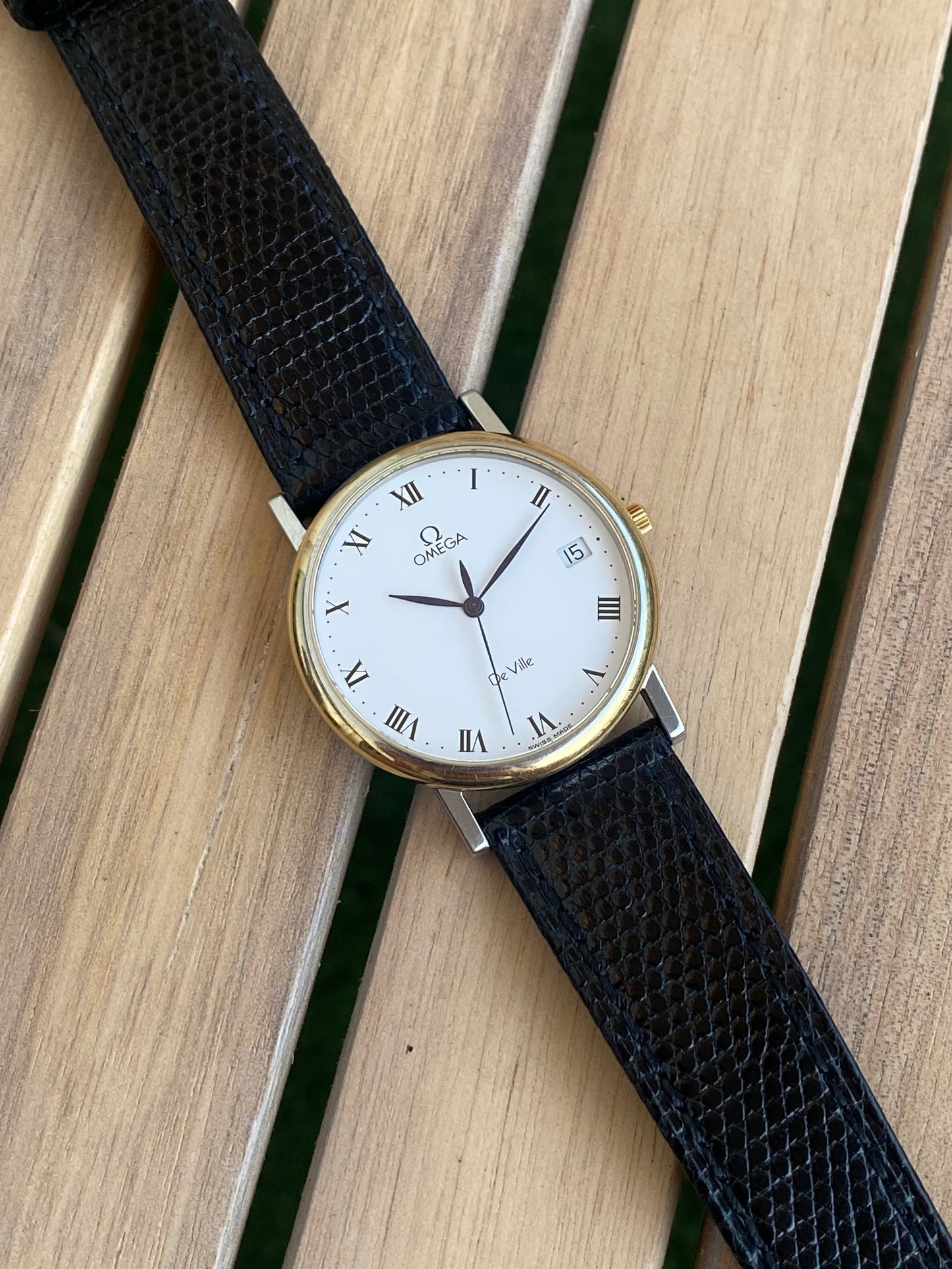 Omega De Ville Quartz 1532 Montre 196.2432 1990